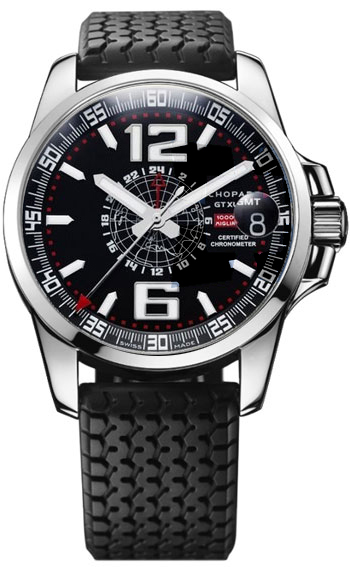 Chopard MILLE MIGLIA GT XL GMT MENS Steel Watch 168514-3001